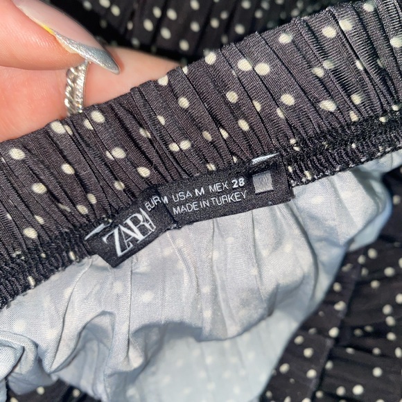 Zara midi polka dot pattern skirt - Picture 3 of 3